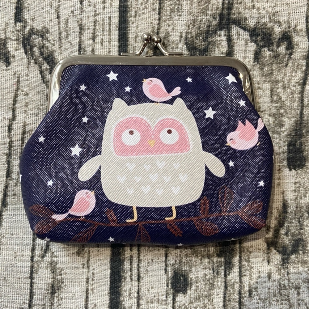 - Owl small coin purse new cute gift novelty accessories - Picture 1 of 4